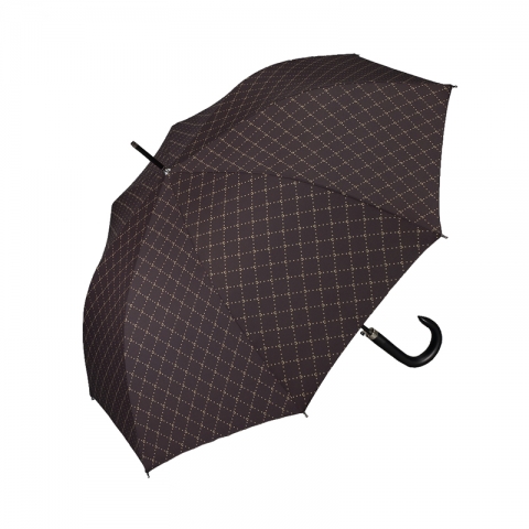 Дамски тъмнокафяв чадър