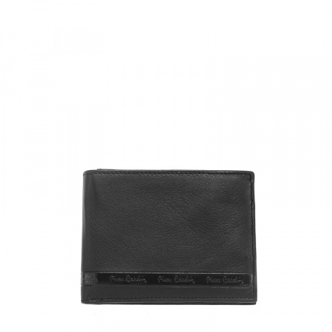 Мъжки стилен черен портфейл