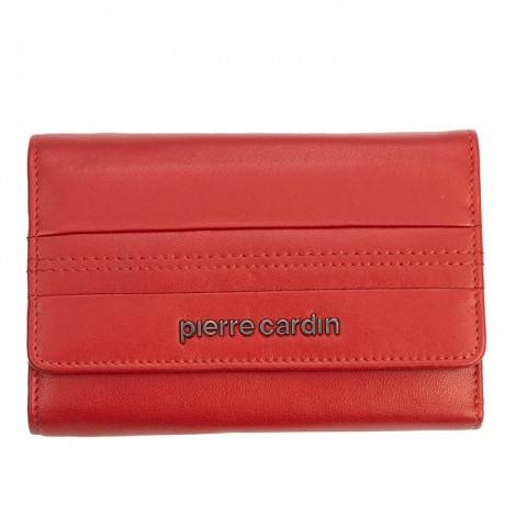 Дамско червено портмоне Pierre Cardin, PCL312R