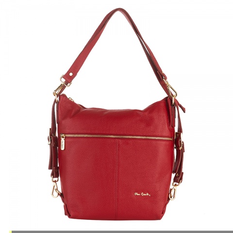 Дамска червена чанта Pierre Cardin, PCL409R