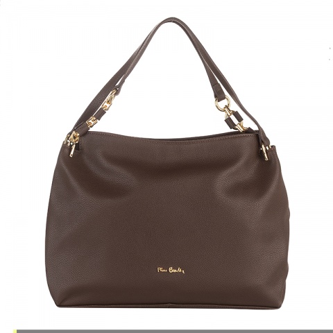 Дамска тъмнокафява чанта Pierre Cardin, PCL411D