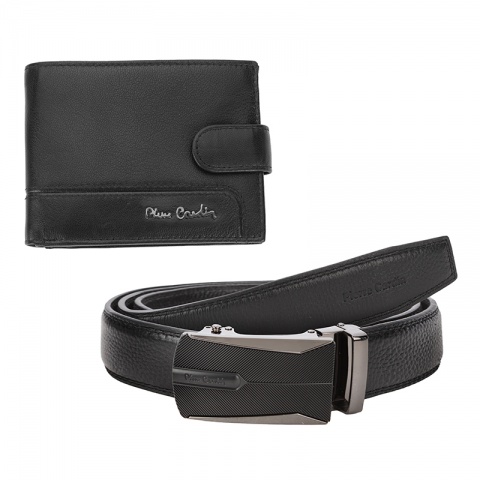 Мъжки комплект портфейл и колан Pierre Cardin, PCS124