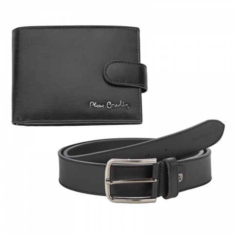 Мъжки комплект портфейл и колан Pierre Cardin, PCS122