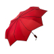 Дамски червен чадър с черни кантове