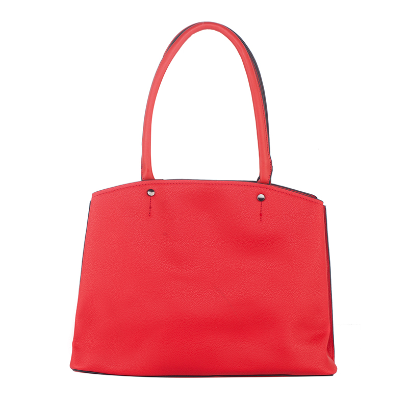Дамска червена чанта от ЕКО кожа Pierre Cardin