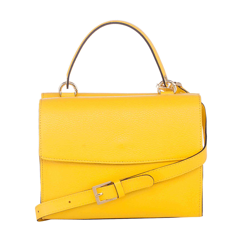 Дамска жълта чанта Pierre Cardin