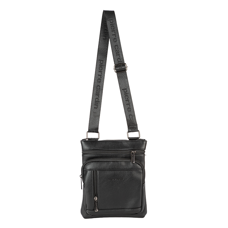 Мъжка черна чанта Pierre Cardin, PCL219B