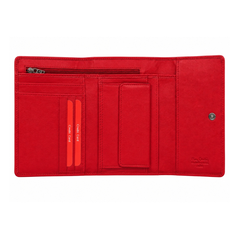 Дамско червено портмоне Pierre Cardin, PCL309R
