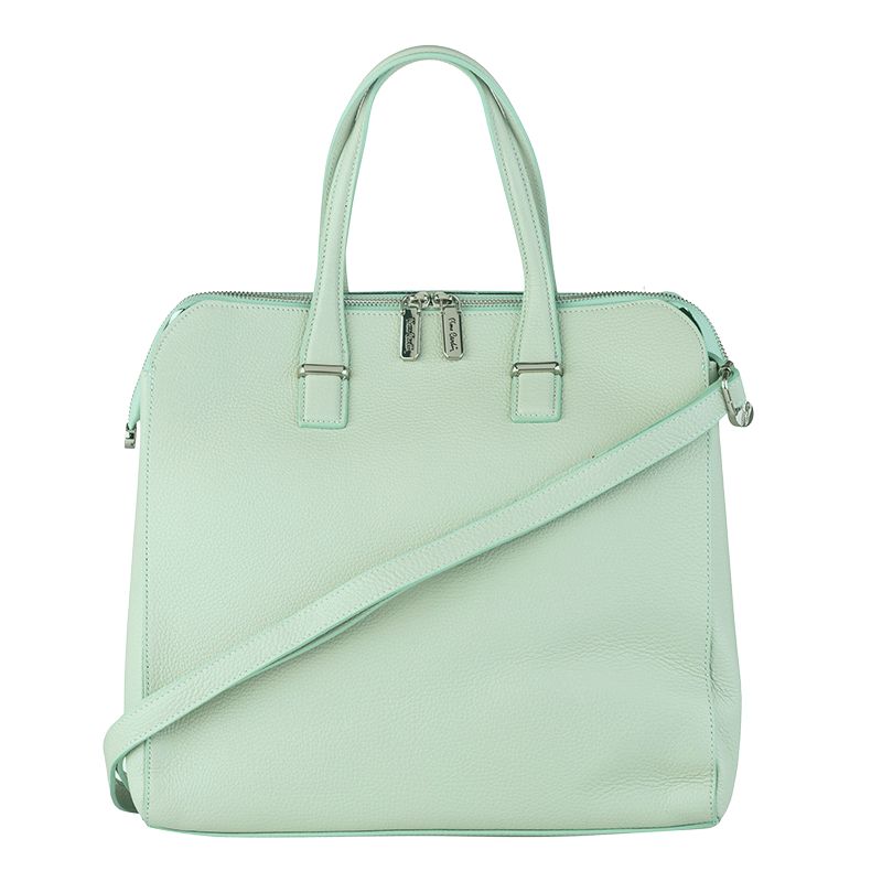 Дамска бледозелена чанта Pierre Cardin