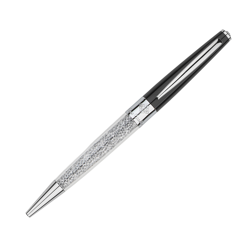 Химикалка Pierre Cardin колекция Crystal - черна, PCT02