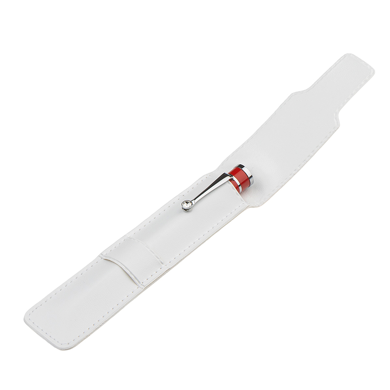 Химикалка Pierre Cardin колекция Crystal, червено и сребърно, PCT15